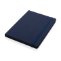 GRS-gecertificeerd RPET A5-notitieboek, donkerblauw