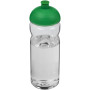 H2O Active® Base Tritan™ 650 ml bidon met koepeldeksel - Transparant/Groen