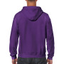 Gildan Sweater Hooded Full Zip HeavyBlend for him 669 purple S