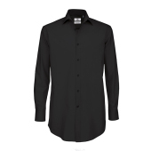 Black Tie LSL/men Shirt - Black