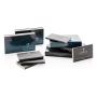 4.000 mAh dunne powerbank, zwart, wit
