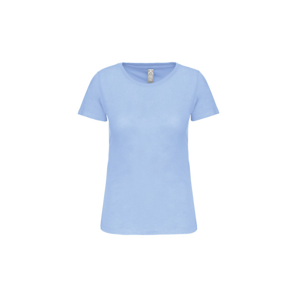 Dames-t-shirt BIO150 ronde hals Sky Blue 3XL