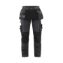 Werkbroek met stretch en gereedschapszakken