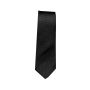 J.H&F Tie Silk Oxford Black