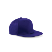 5-Panel Snapback Rapper Cap One Size Purple