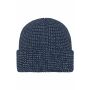 MB7142 Reflective Winter Beanie - navy - one size