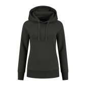 L&S Heavy Sweater Hooded Raglan for her dark grey M