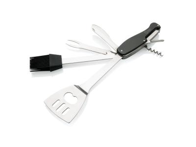 Swiss Peak 7-in-1 barbecue tool, zwart Swiss Peak 7-in-1 barbecue tool, zwart