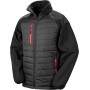 BLACK COMPASS PADDED SOFT SHELL JACKET Black / Red 3XL