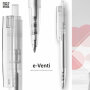 Ballpoint Pen e-Venti Frost White