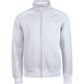 Herensweater met rits Oxford Grey S