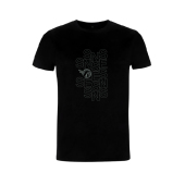 T-shirt ESNS - logo high - Black - Unisex - S