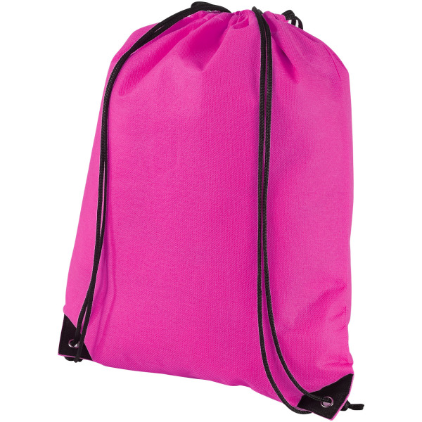 Evergreen non-woven drawstring backpack 5L - Magenta
