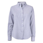 Belfair oxford shirt dames fr. bl/ wit xxl