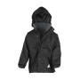 Junior Reversible Stormproof Jacket - Black/Grey - XL (11-12)