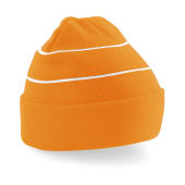 Enhanced-Viz Knitted Hat - Fluorescent Orange - One Size