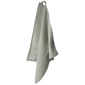 Phoebs 200 g/m² køkkenhåndklæde i genanvendt bomuld/polyester - Meleret grøn