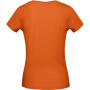 Organic Cotton Inspire Crew Neck T-shirt / Woman Urban Orange XS