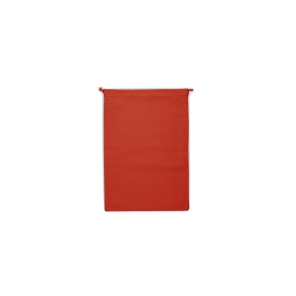 Re-usable food bag OEKO-TEX® cotton 30x40cm - Red