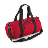 Recycled Barrel Bag - Classic Red - One Size