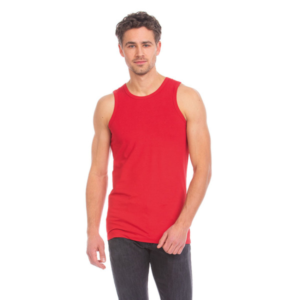 L&S Tanktop cot/elast for him