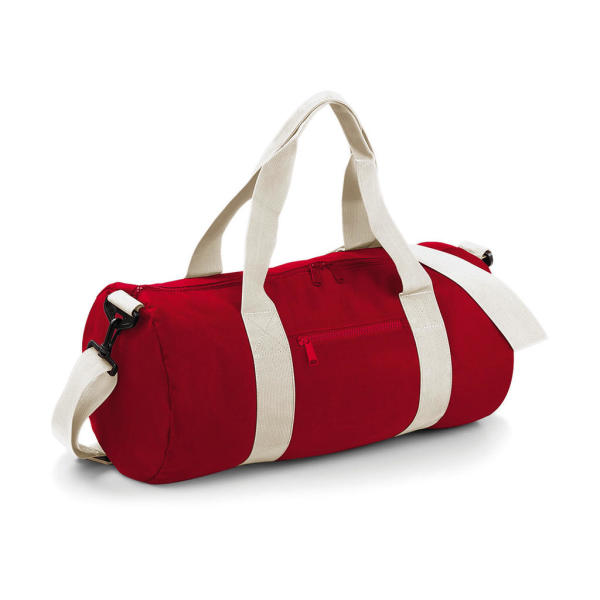 Original Barrel Bag - Classic Red/Off White