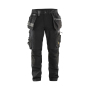 Werkbroek met stretch en gereedschapszakken