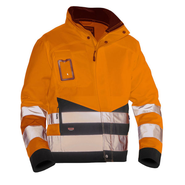 1231 Hi-vis jacket oranje/zwart m