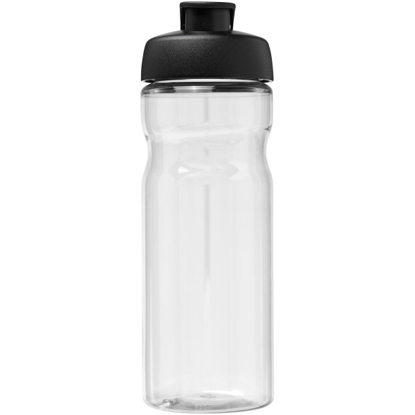 H2O Active® Base Tritan™ 650 ml flip lid sport bottle - Transparent clear/Solid black