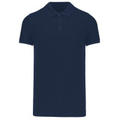 BIO piqué herenpolo korte mouwen Navy M