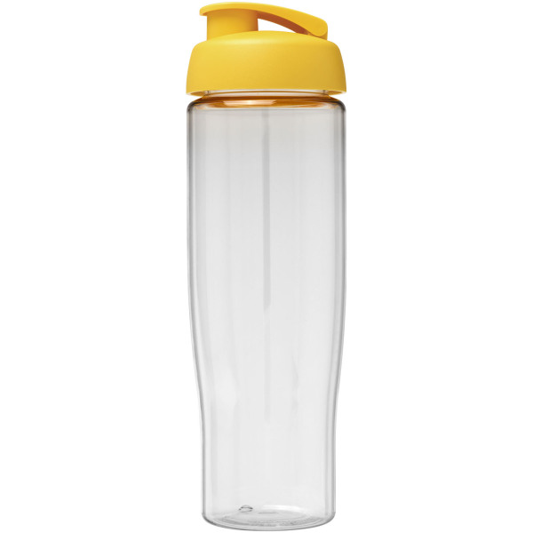 H2O Active® Tempo 700 ml flip lid sport bottle - Transparent/Yellow