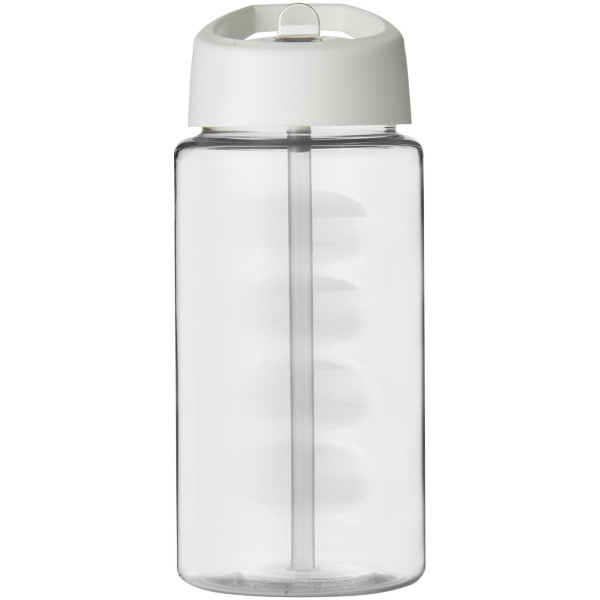 H2O Active® Bop 500 ml spout lid sport bottle - Transparent/White