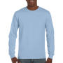 Ultra Cotton Adult T-Shirt LS - Light Blue - L