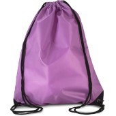 Rugzak met draagkoordjes Radiant Orchid One Size