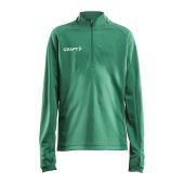 Evolve half zip jr team green 158/164