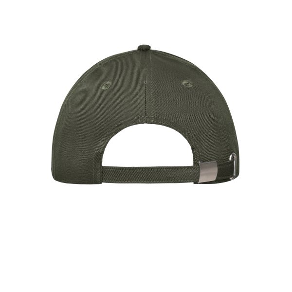 MB6234 6 Panel Workwear Cap - SOLID - olijf one size