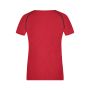 Ladies' Sports T-Shirt - red-melange/titan - XXL