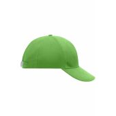 MB016 6 Panel Cap Laminated - lime-green - one size