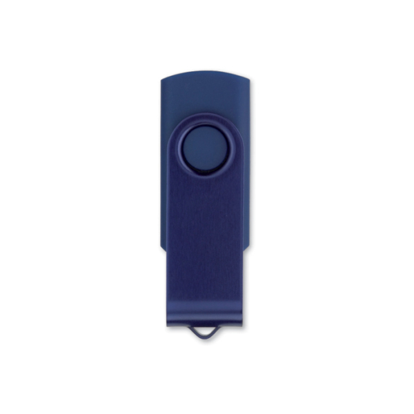 USB stick 2.0 Twister 8GB - Donker Blauw