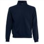 FOTL Classic Zip Neck Sweat, Deep Navy, S