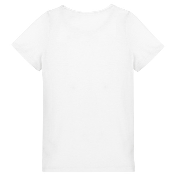 Modal dames-t-shirt White XXL