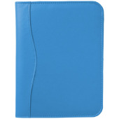 Ebony A5 portfolio - Aqua blauw