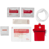 Haste 10 delige EHBO-kit - Rood