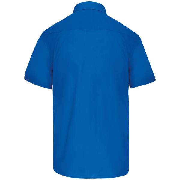 Ace - Heren overhemd korte mouwen Light Royal Blue XS