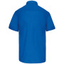 Ace - Heren overhemd korte mouwen Light Royal Blue S