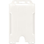 Pierre plastic card holder - White