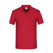 Men's BIO Workwear Polo - red - 5XL