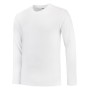 T-shirt Lange Mouw 101006 White XL
