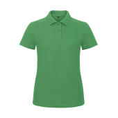 ID.001/women Piqué Polo Shirt - Kelly Green - XS