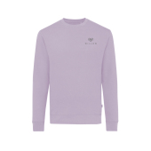 Iqoniq Zion gerecycled katoen sweater, lavender (L)